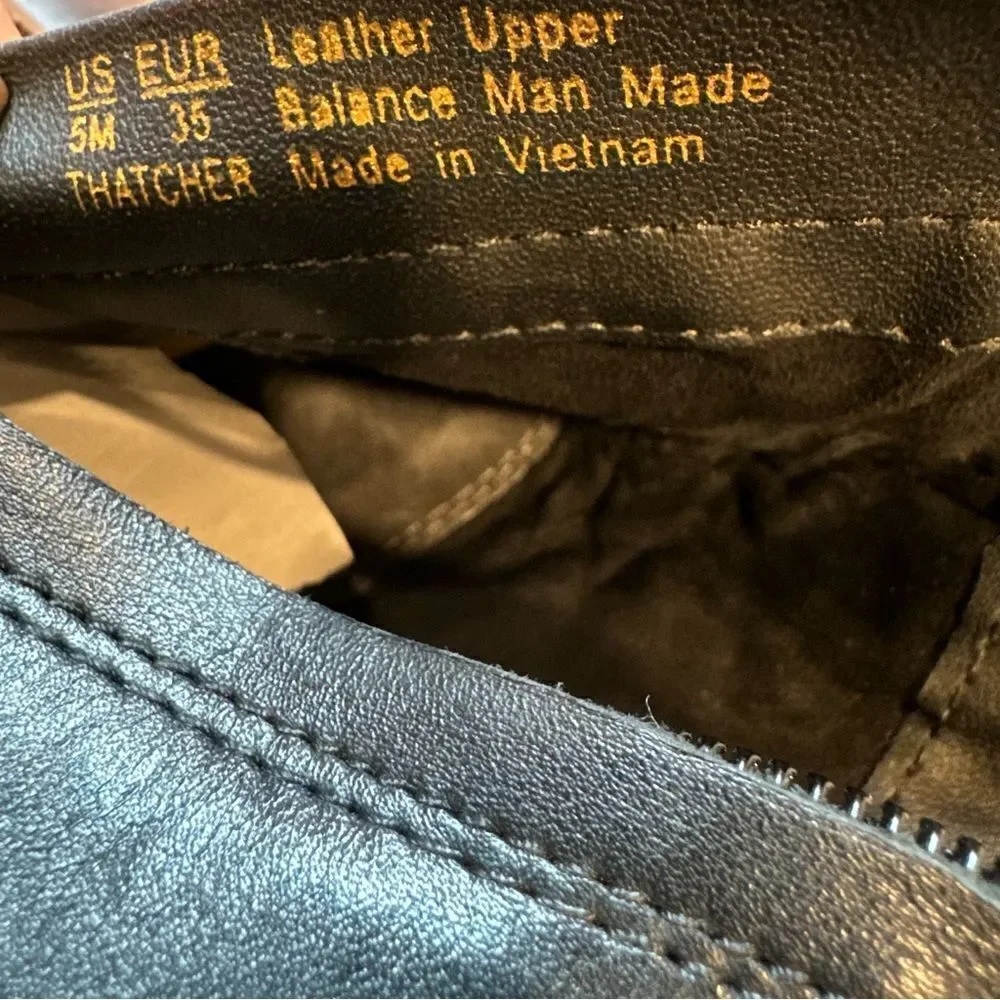 Revolve Sam Edelman Thatcher Leather Ankle Boots NWOT